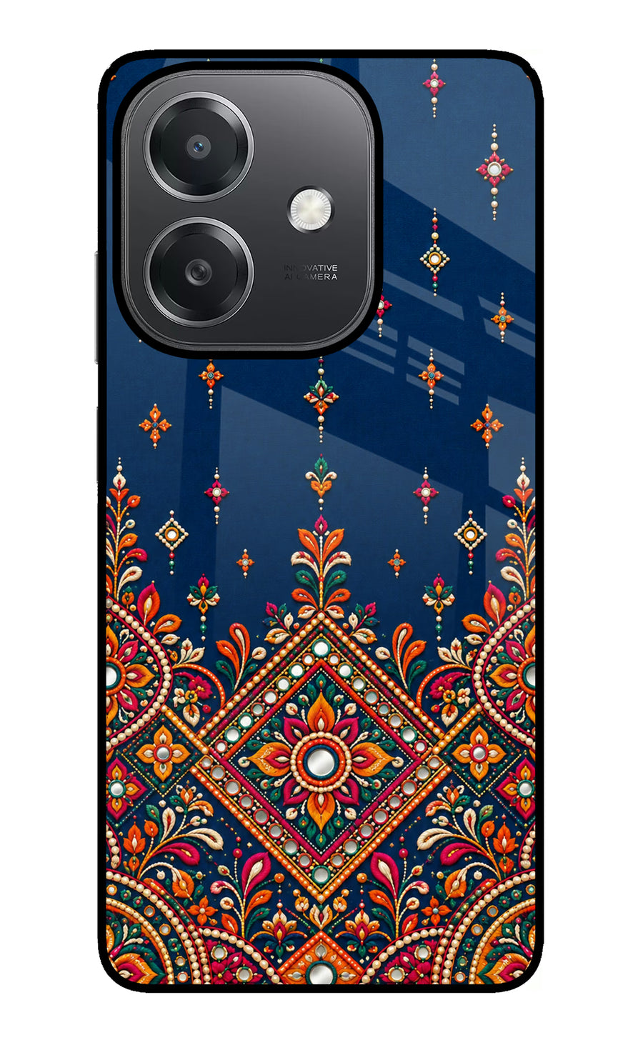 Neel Noor OPPO A3x Back Cover, Metal case