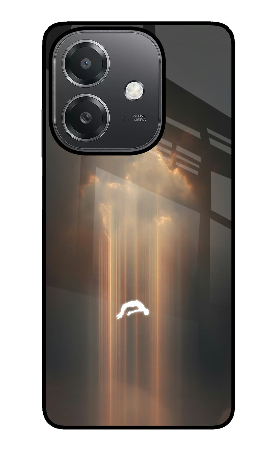 Heavenly Beam OPPO A3x Back Cover, Metal case