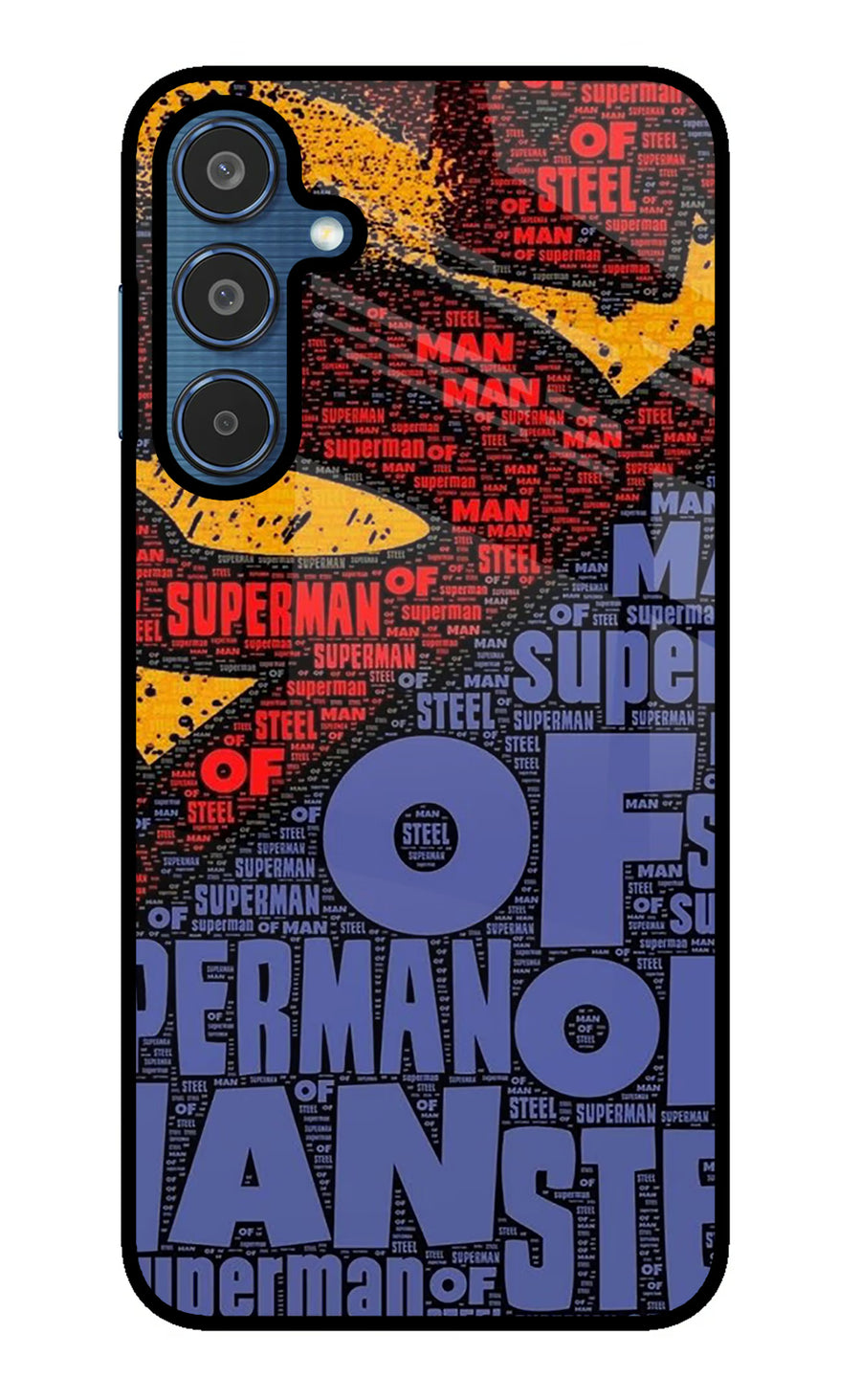 Superman Samsung M35 5G Back Cover, Metal case