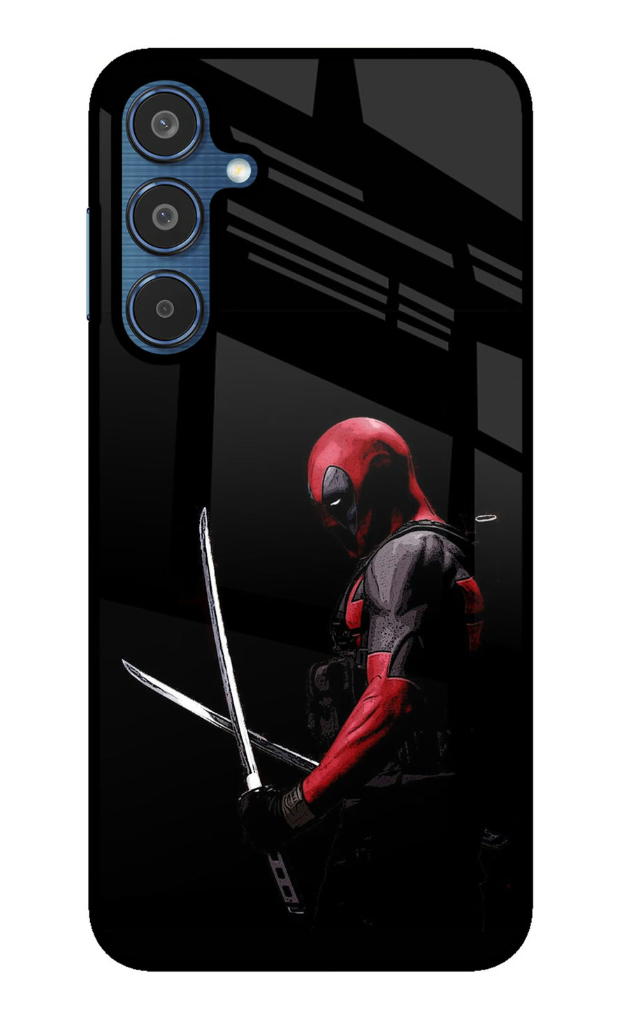 Deadpool Samsung M35 5G Back Cover, Metal case
