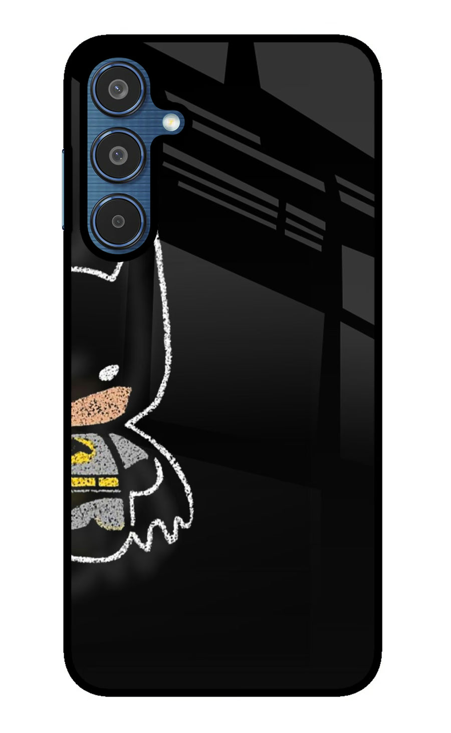 Bat Kitty Samsung M35 5G Back Cover, Metal case