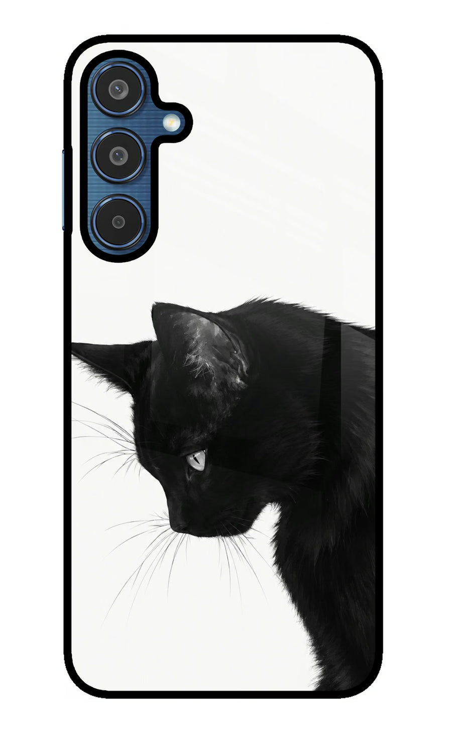 Shadow Gaze Samsung M35 5G Back Cover, Metal case