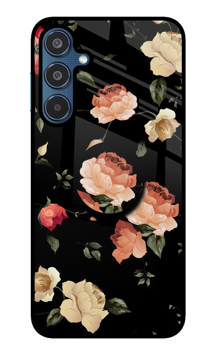 Flowers Samsung M35 5G Pop Case, Metal case