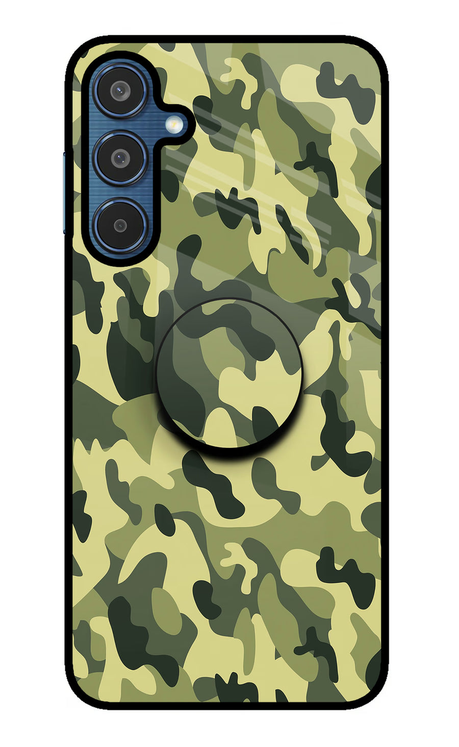 Camouflage Samsung M35 5G Pop Case, Metal case