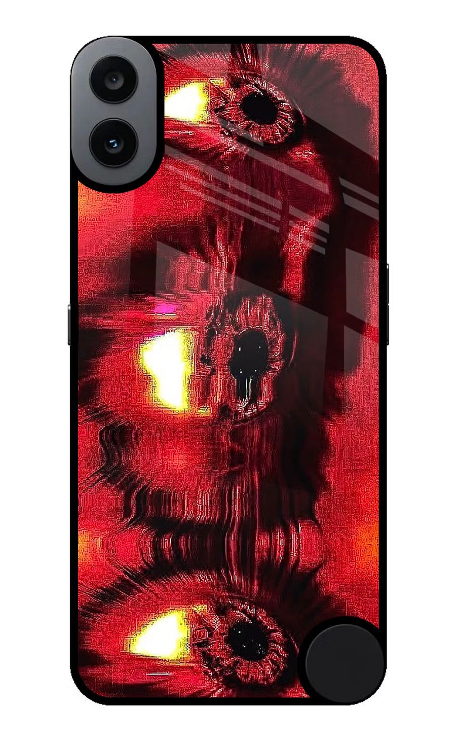 Fire Eye CMF by Nothing Phone 1 Back Cover, Metal case
