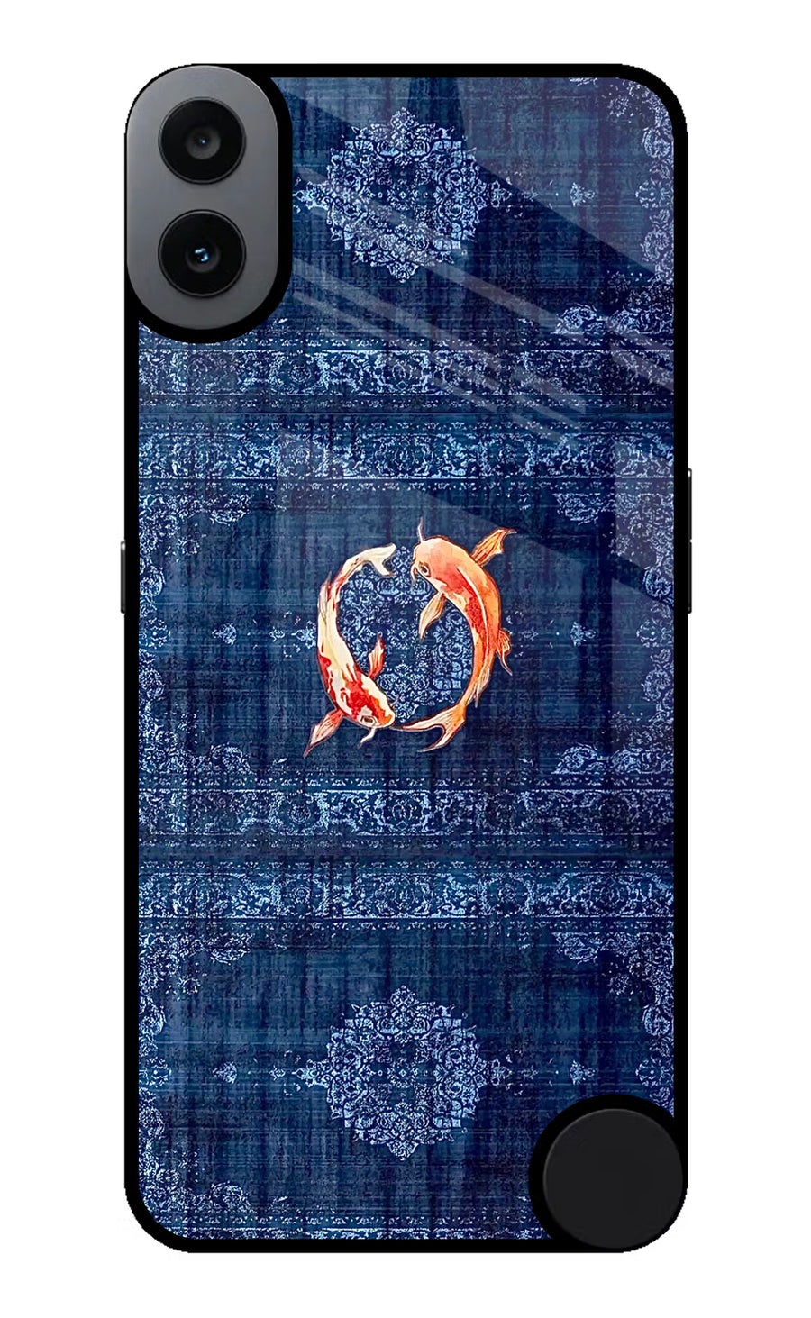 Koi Blue CMF by Nothing Phone 1 Back Cover, Metal case