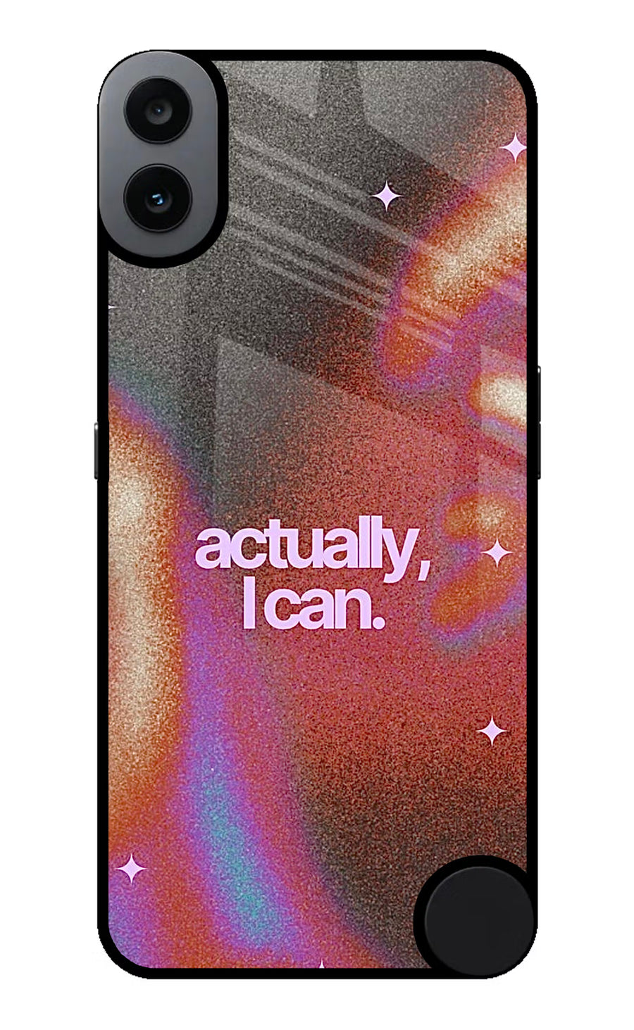 Pink Aura CMF by Nothing Phone 1 Back Cover, Metal case