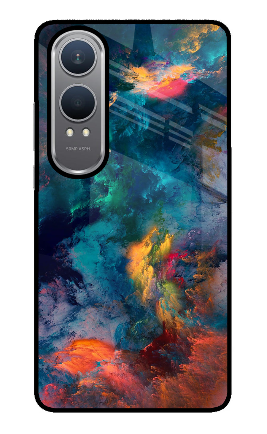 Artwork Paint OnePlus Nord CE4 Lite Back Cover, Metal case