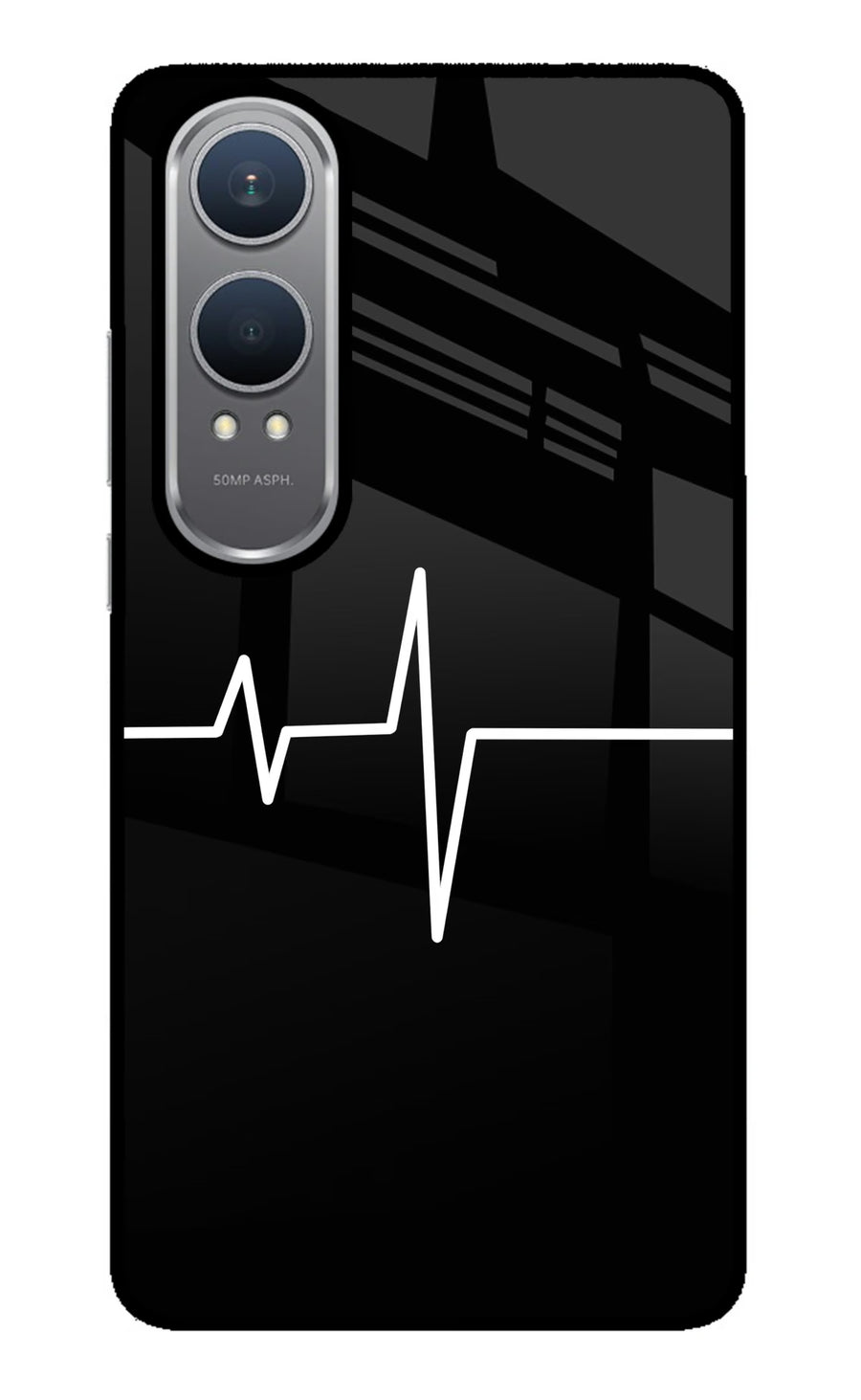 Heart Beats OnePlus Nord CE4 Lite Back Cover, Metal case