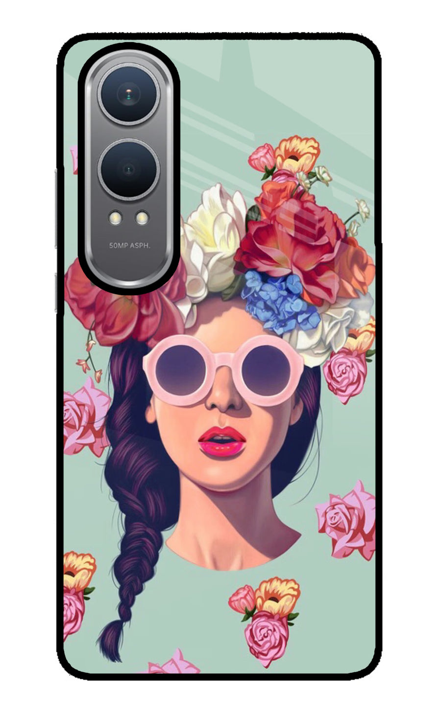 Pretty Girl OnePlus Nord CE4 Lite Back Cover, Metal case