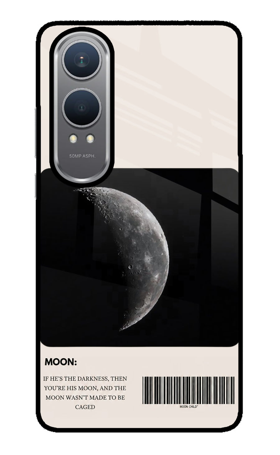 Moon Phase OnePlus Nord CE4 Lite Back Cover, Metal case