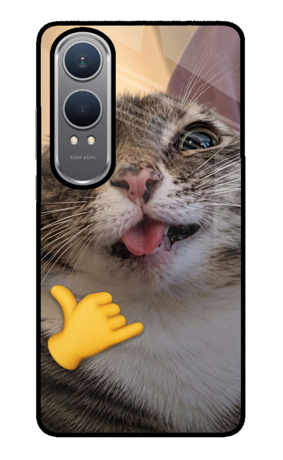 Silly Cat Call OnePlus Nord CE4 Lite Back Cover, Metal case