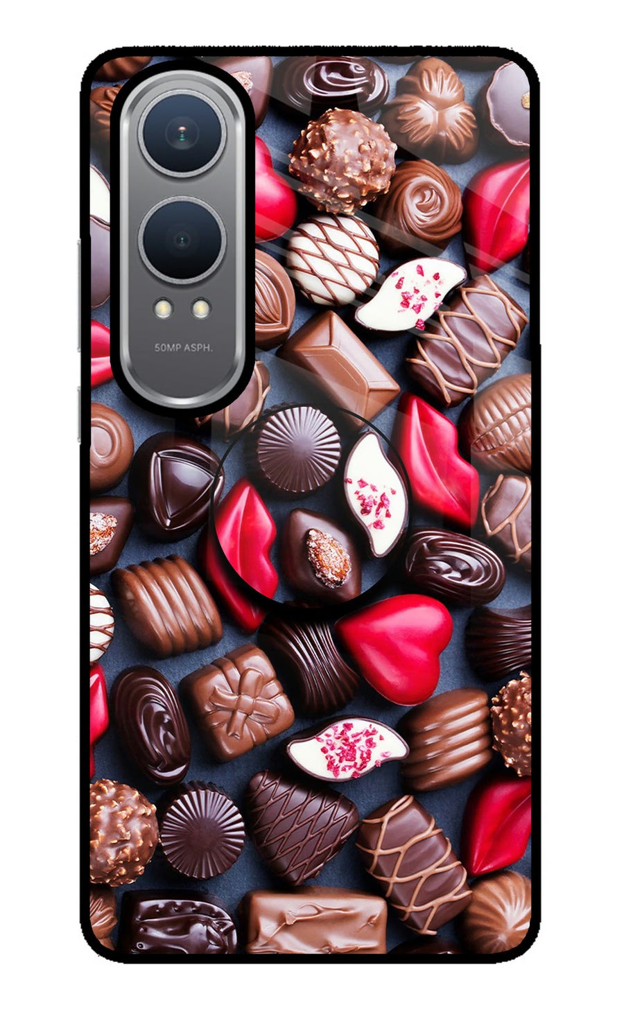 Chocolates OnePlus Nord CE4 Lite Pop Case, Metal case