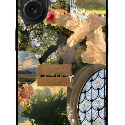 Rain iPhone 16 Metal Case Back Cover by Casekaro