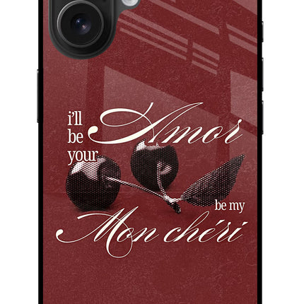 Velvet Cherry iPhone 16 Metal Case Back Cover by Casekaro