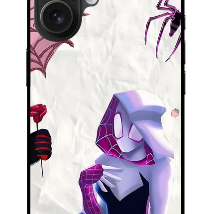 Gwen Verse iPhone 16 Metal Case Back Cover by Casekaro