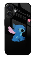 Stitch Crush iPhone 16 Metal Case Back Cover by Casekaro