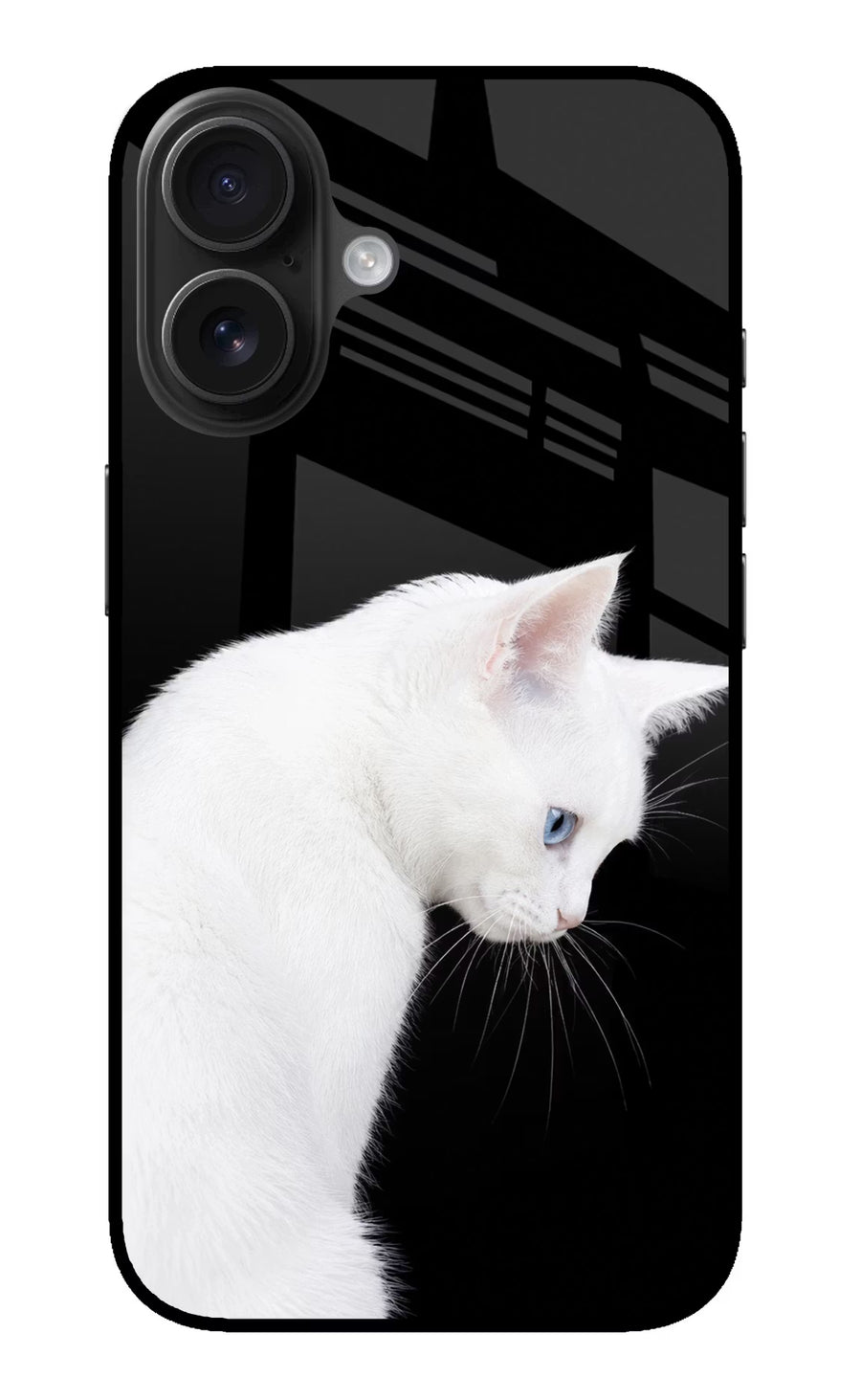 Snow Gaze iPhone 16 Back Cover, Metal case