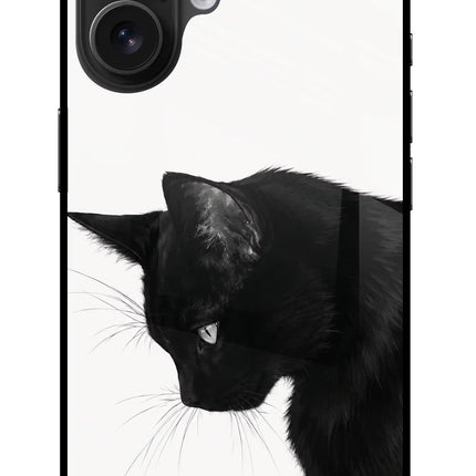 Shadow Gaze iPhone 16 Metal Case Back Cover by Casekaro