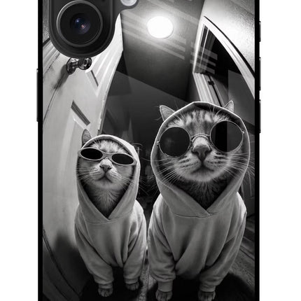 Hood Cats iPhone 16 Metal Case Back Cover by Casekaro