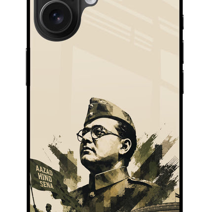 Netaji Rising iPhone 16 Metal Case Back Cover by Casekaro