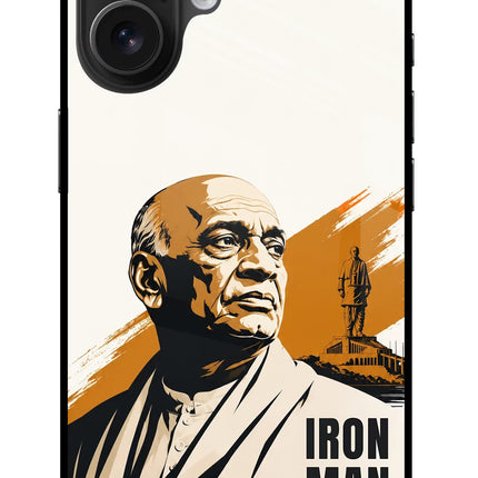 Sardar Patel Iron Will iPhone 16 Metal Case Back Cover by Casekaro
