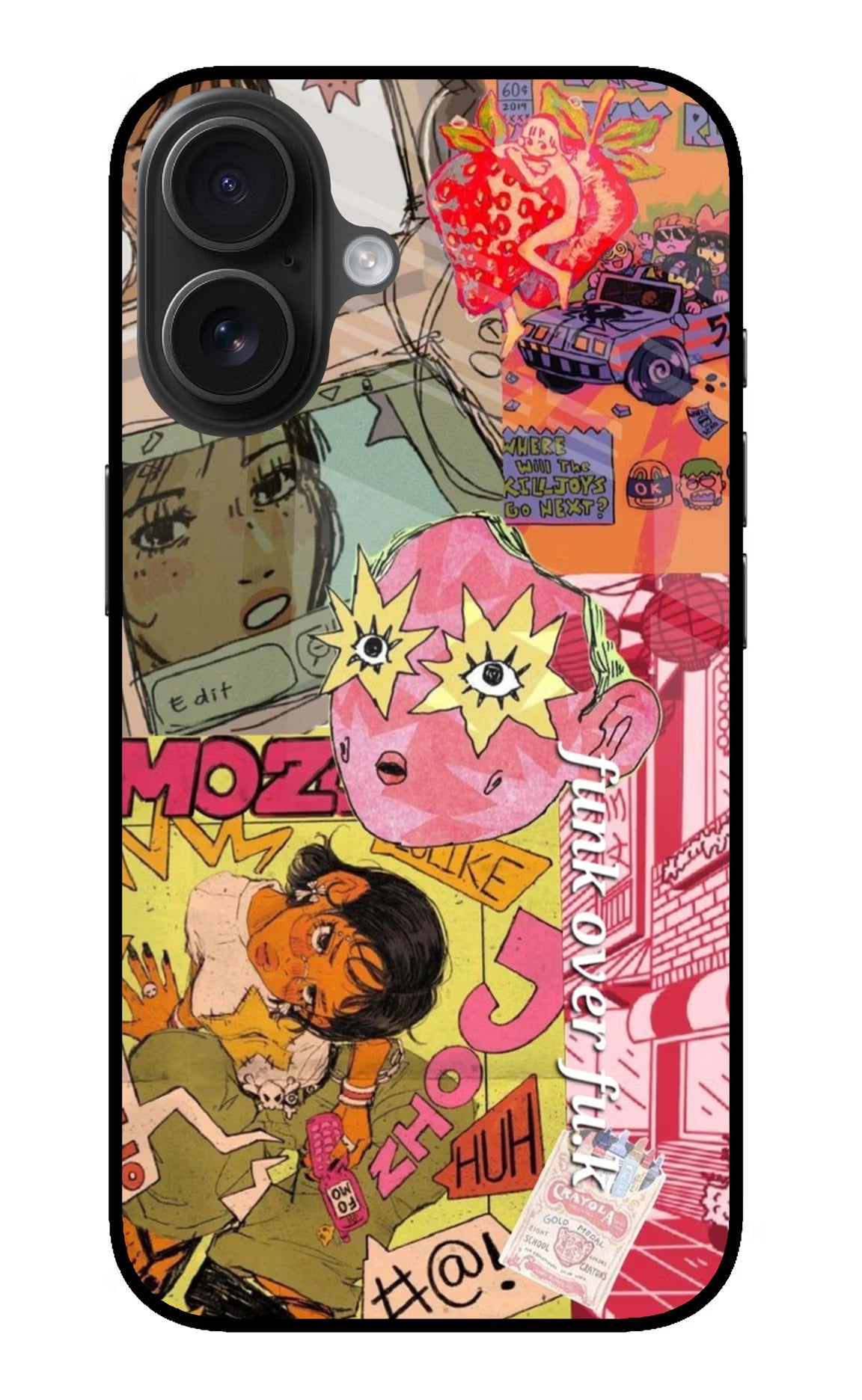 Funkover iPhone 16 Plus Metal Case Back Cover by Casekaro