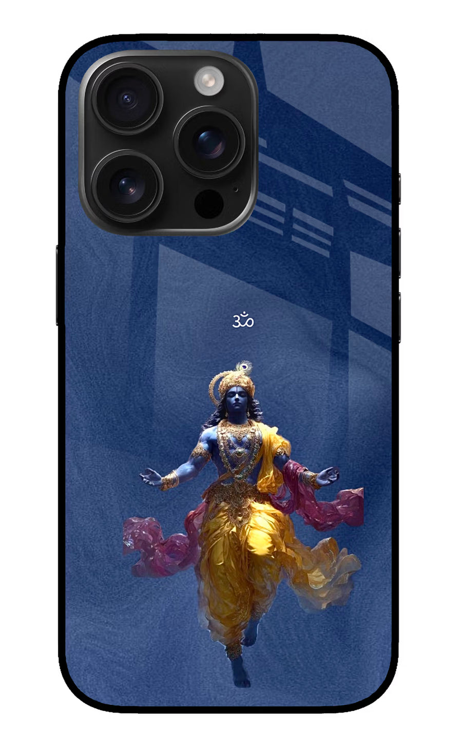 Cosmic Krishna iPhone 16 Pro Max Back Cover, Metal case