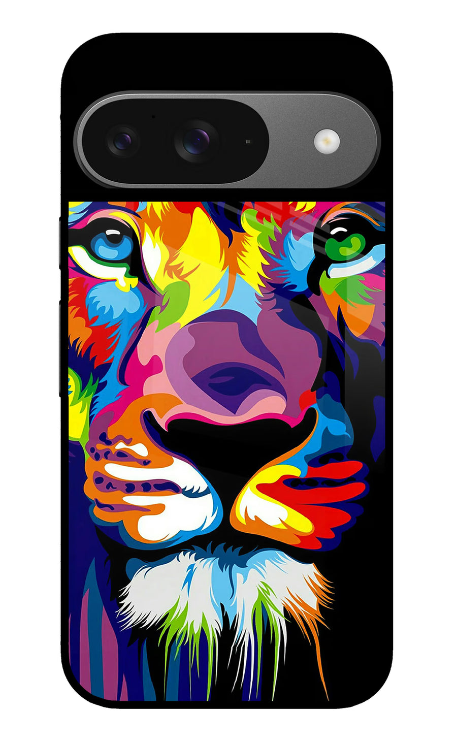 Lion Google Pixel 9 Back Cover, Metal case