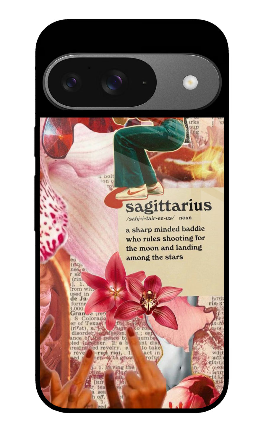 Sagittarius Zodiac Google Pixel 9 Back Cover, Metal case