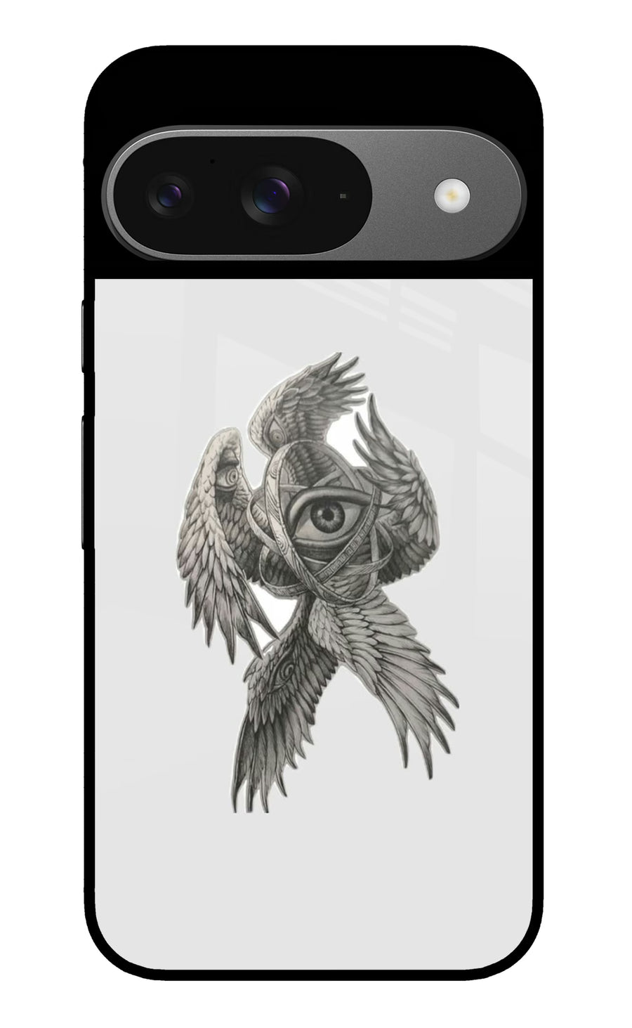 Accurate Angel Google Pixel 9 Back Cover, Metal case