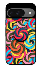 Spiral Pattern Google Pixel 9 Pop Case by Casekaro