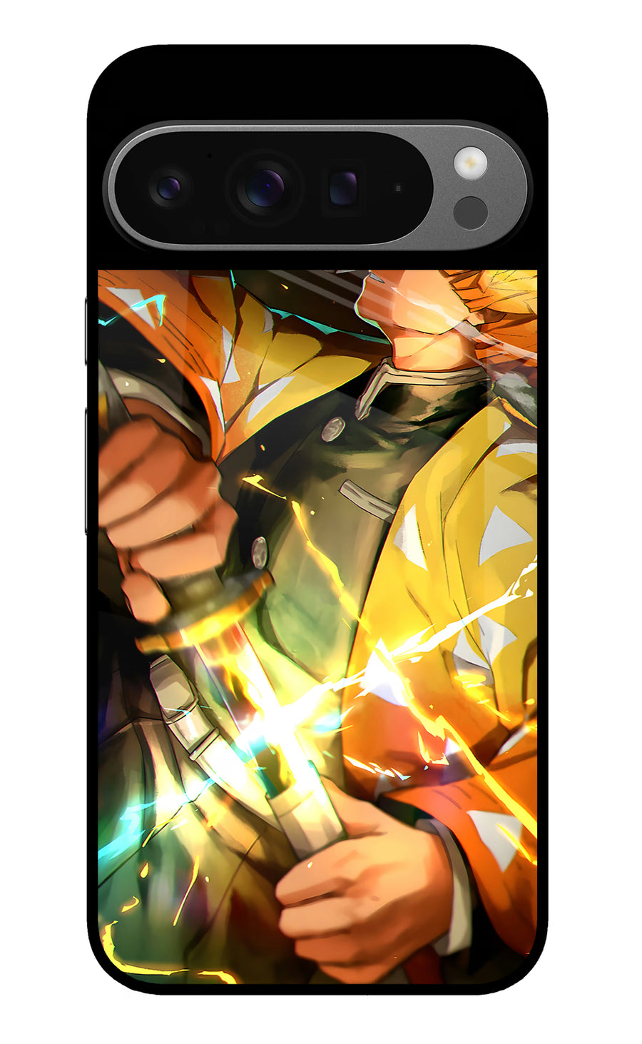 Demon Slayer Google Pixel 9 Pro Back Cover, Metal case