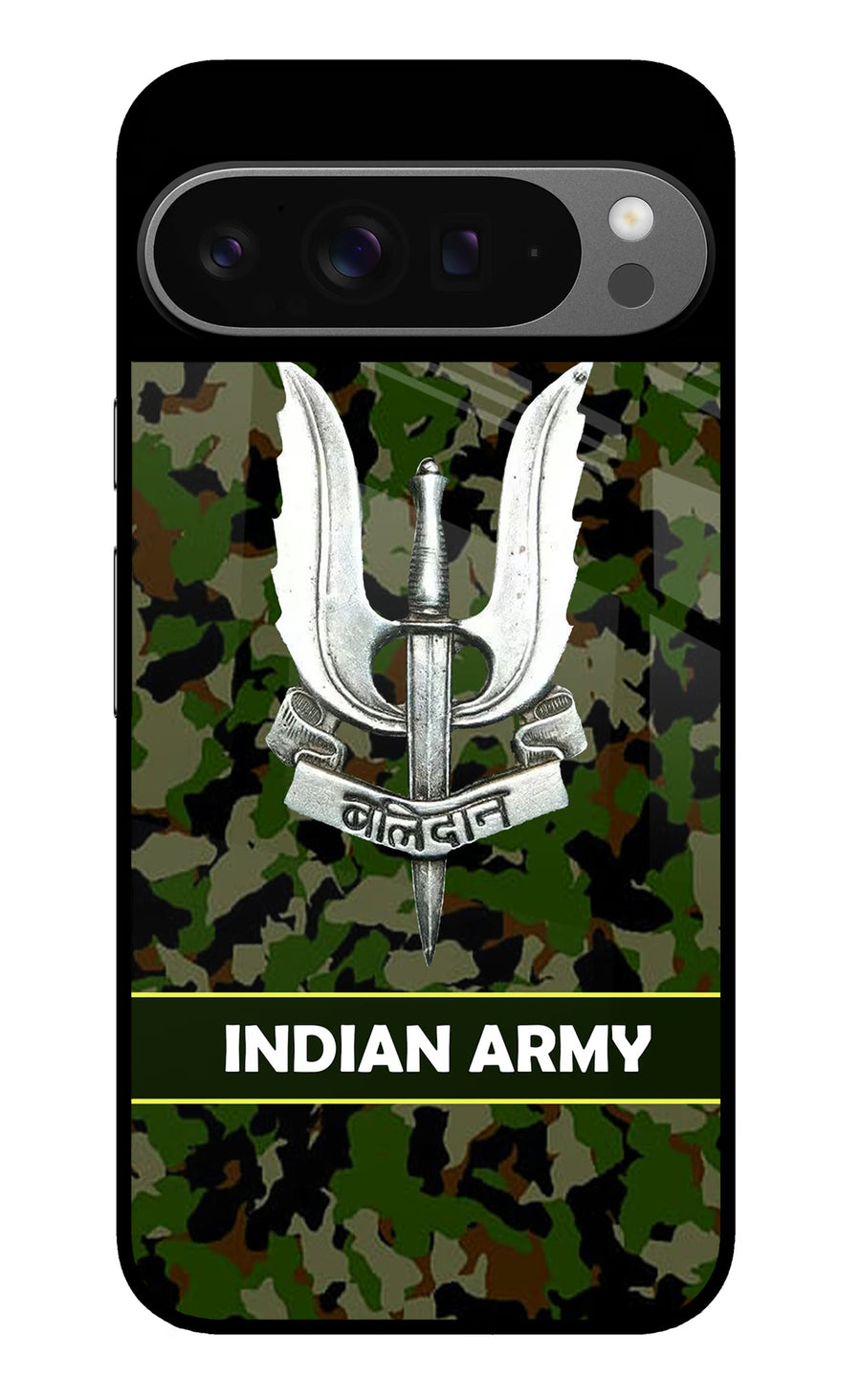Balidan Indian Logo Google Pixel 9 Pro Back Cover, Metal case