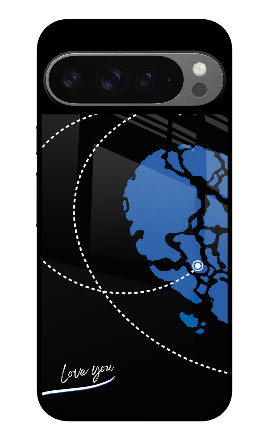 Love Orbit Google Pixel 9 Pro Back Cover, Metal case