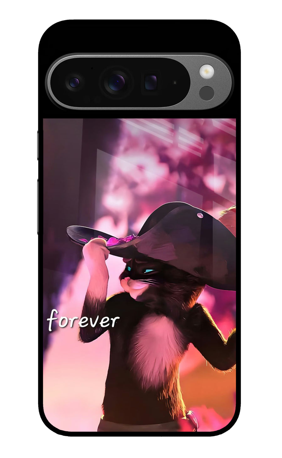 Forever Cat Google Pixel 9 Pro Back Cover, Metal case