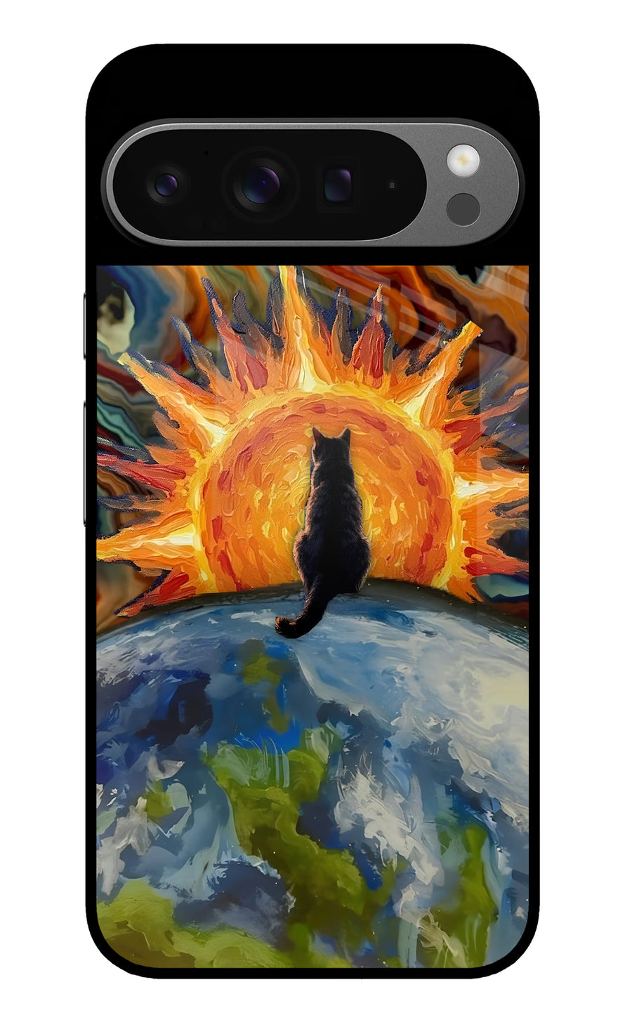 Sunrise Beyond Google Pixel 9 Pro Back Cover, Metal case