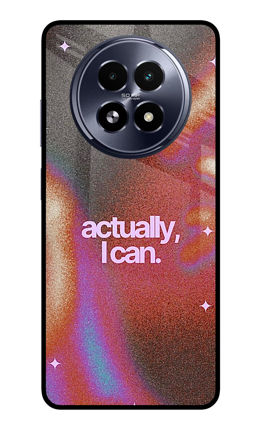 Pink Aura Realme 13 5G Back Cover, Metal case