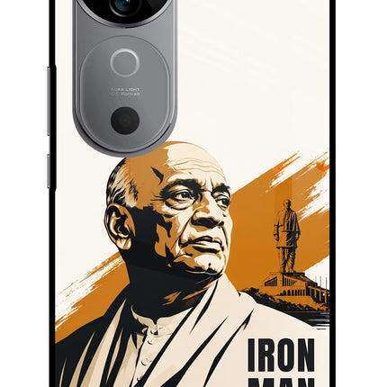 Sardar Patel Iron Will Vivo V40 5G Metal Case Back Cover by Casekaro