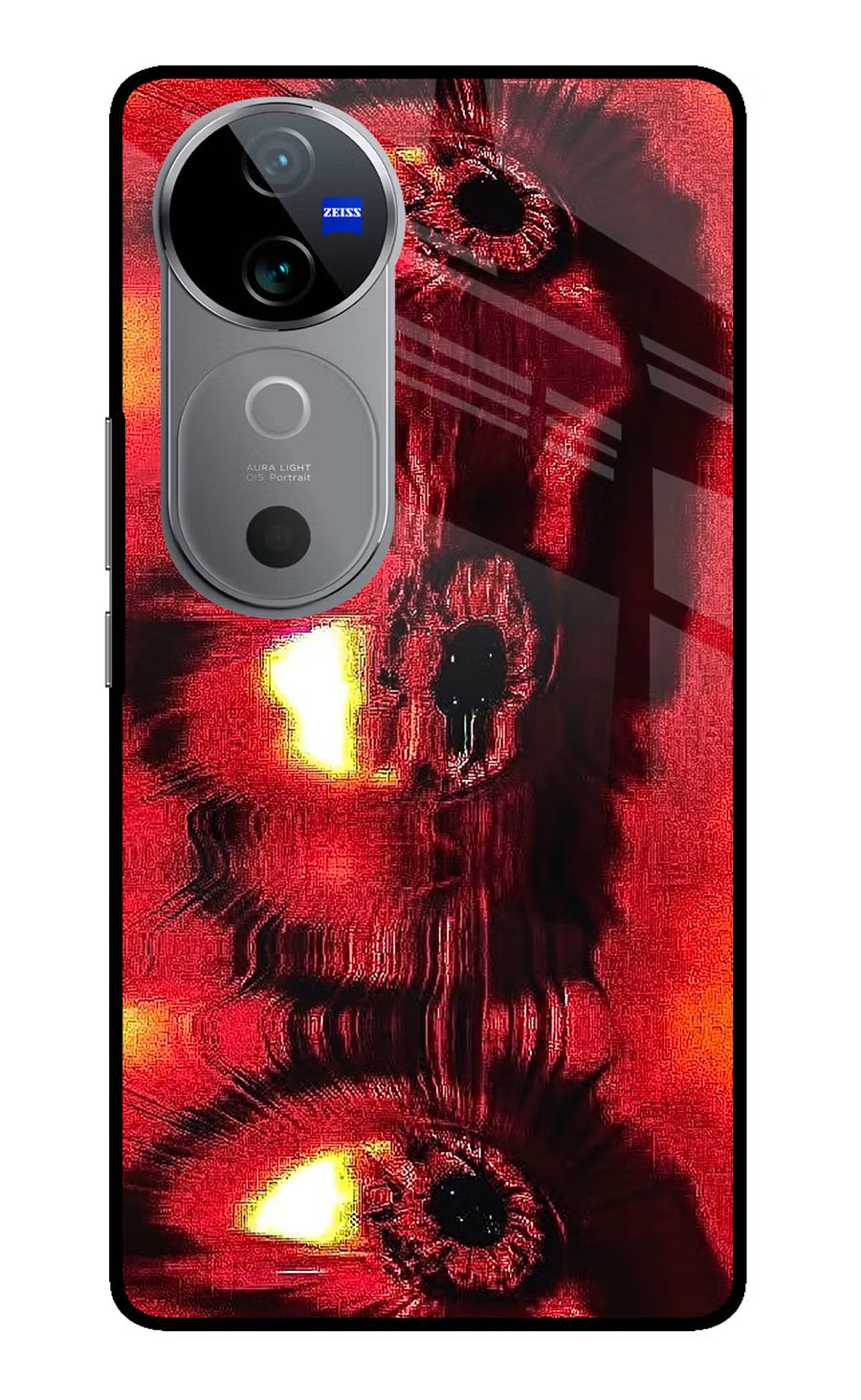 Fire Eye Vivo V40 5G Back Cover, Metal case