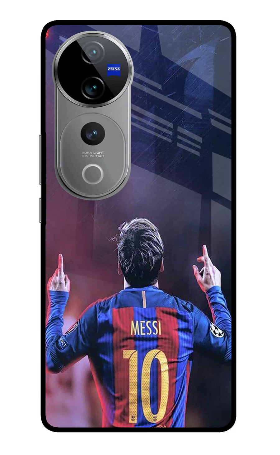Messi Vivo V40 Pro 5G Back Cover, Metal case