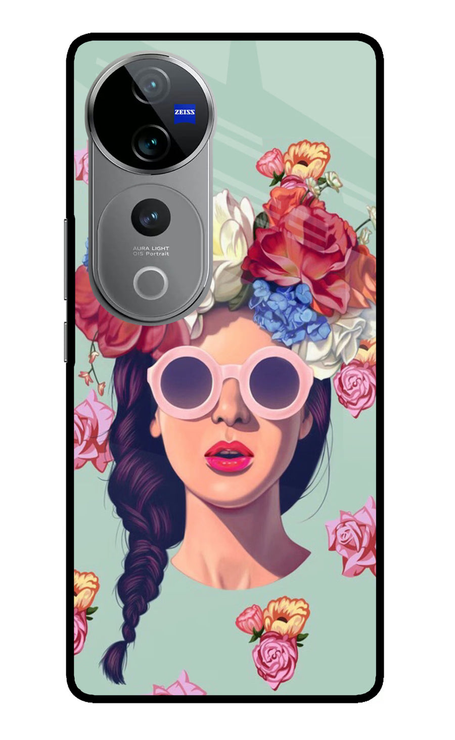 Pretty Girl Vivo V40 Pro 5G Back Cover, Metal case