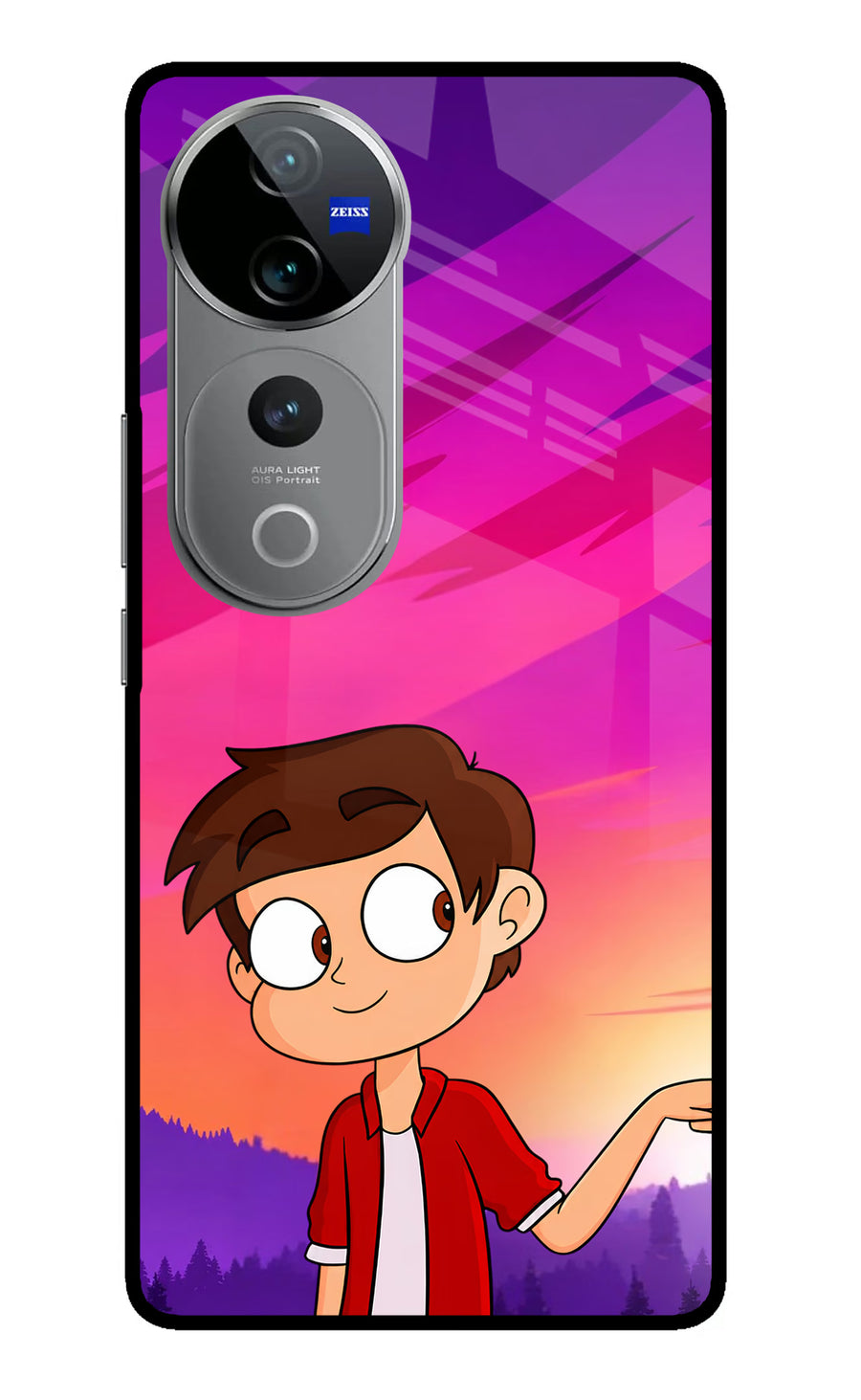 Marco Sunset Vivo V40 Pro 5G Back Cover, Metal case