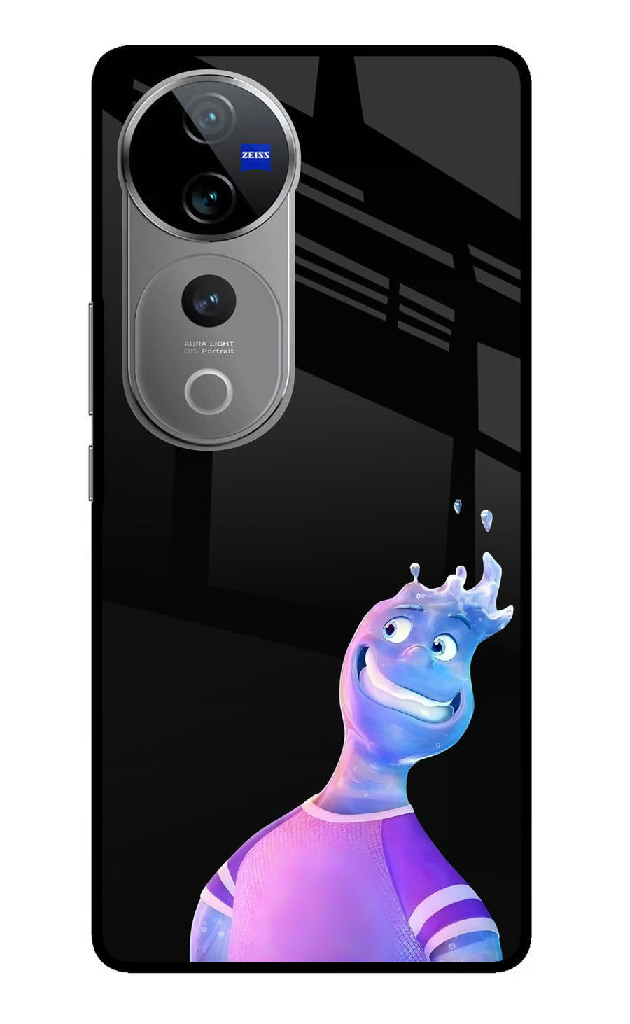 Wade Wave Vivo V40 Pro 5G Back Cover, Metal case
