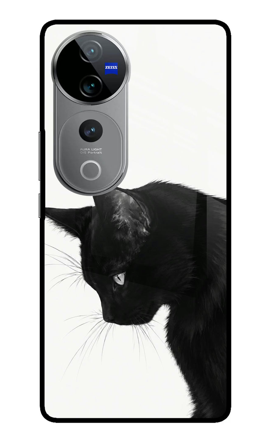 Shadow Gaze Vivo V40 Pro 5G Back Cover, Metal case