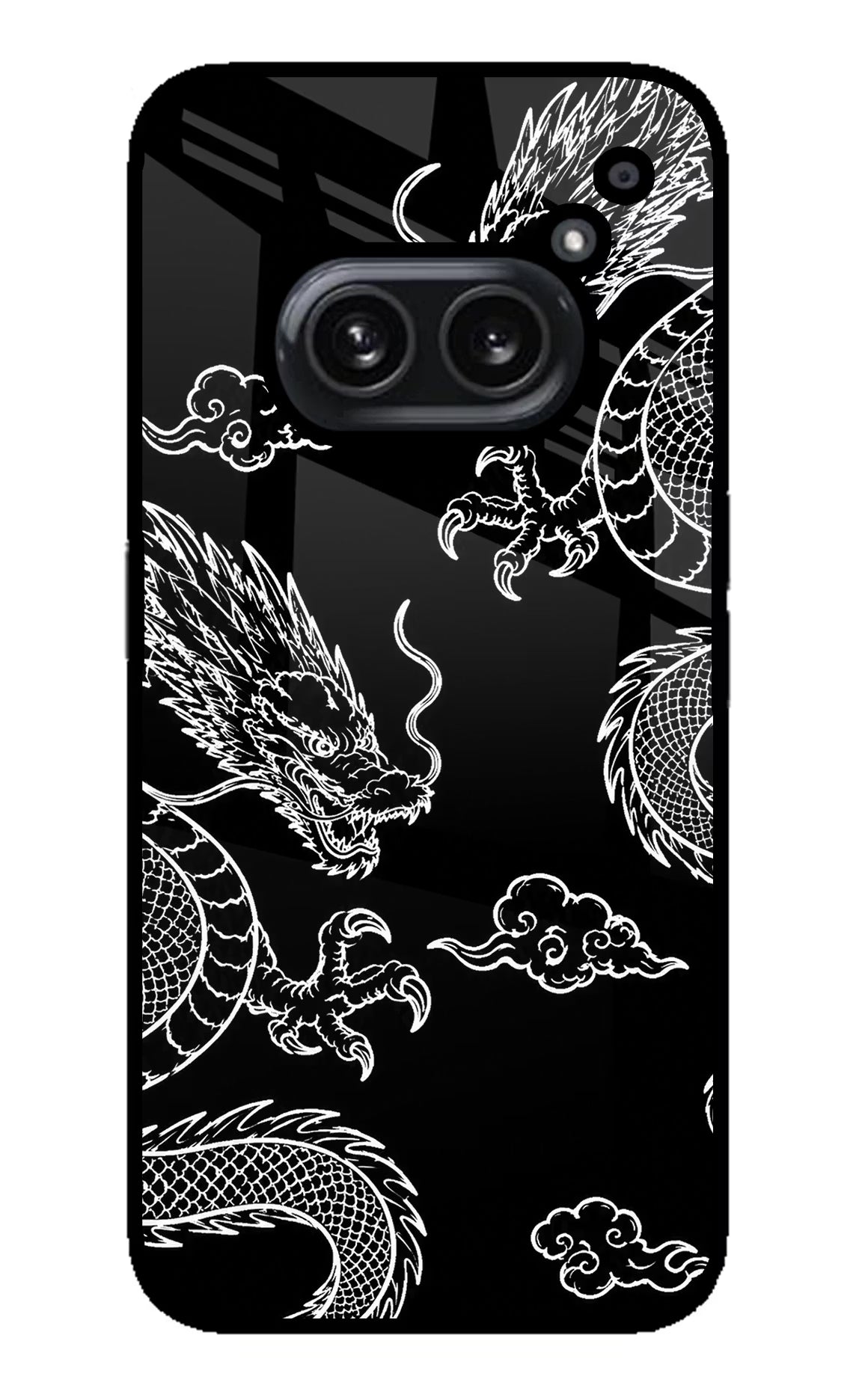 Twin Dragons Nothing Phone 2A Plus Metal Case Back Cover by Casekaro