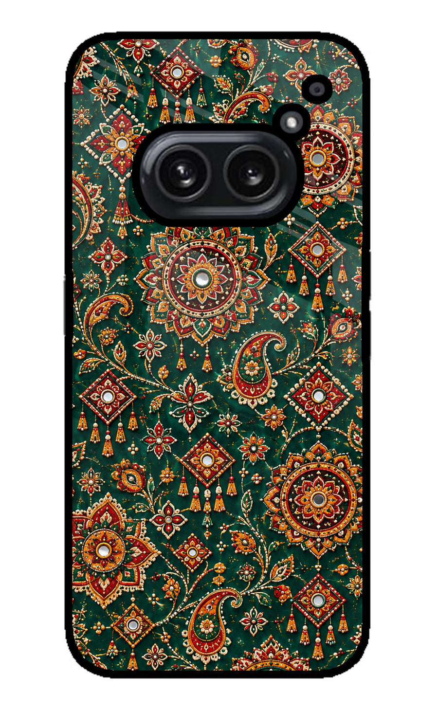 Green Pataka Nothing Phone 2A Plus Back Cover, Metal case