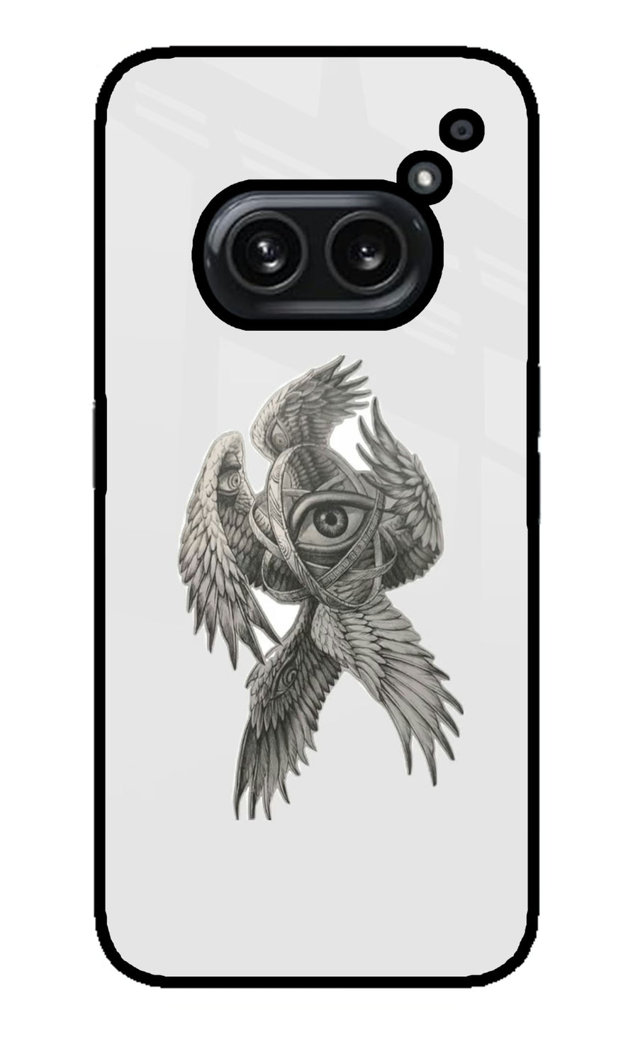 Accurate Angel Nothing Phone 2A Plus Back Cover, Metal case