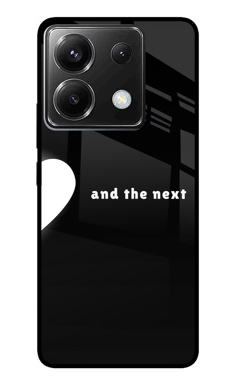 Next World Poco X6 Back Cover, Metal case