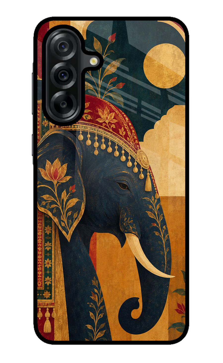 Royal Elephant Samsung A36 5G Back Cover, Metal case